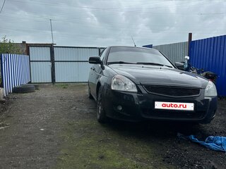 2013 Lada (ВАЗ) Priora I Рестайлинг, чёрный, 455000 рублей, вид 4