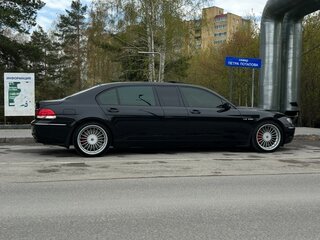 2003 BMW 7 серии Long 760Li IV (E65/E66), чёрный, 3500000 рублей, вид 1