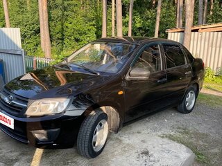 2015 Lada (ВАЗ) Granta I, чёрный, 360000 рублей, вид 2