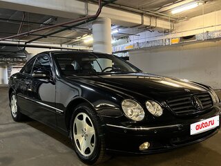 2000 Mercedes-Benz CL-Класс 600 II (C215), чёрный, 1800000 рублей, вид 1