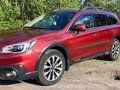 2016 Subaru Outback V, красный