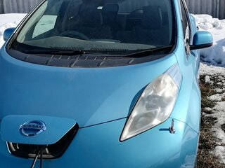 2011 Nissan Leaf I (ZE0/AZE0), синий, 1479099 рублей, вид 1
