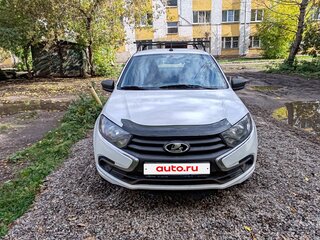 2019 Lada (ВАЗ) Granta I Рестайлинг, белый, 600000 рублей, вид 3