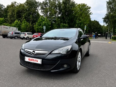 2012 Opel Astra GTC J Рестайлинг, чёрный, 790000 рублей, вид 2