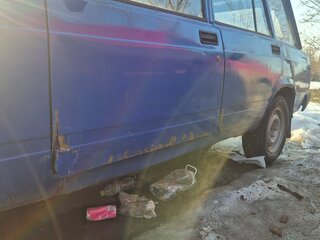 2006 Lada (ВАЗ) 2104, синий, 155000 рублей, вид 4