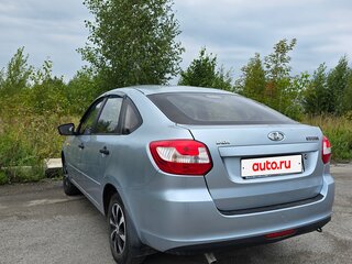 2015 Lada (ВАЗ) Granta I, голубой, 280000 рублей, вид 4