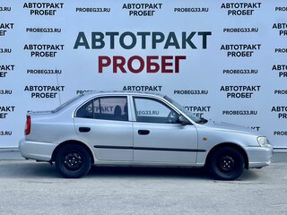 2006 Hyundai Accent ТагАЗ II, серебристый, 395000 рублей, вид 4