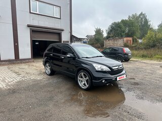 2007 Honda CR-V III, чёрный, 1270000 рублей, вид 3