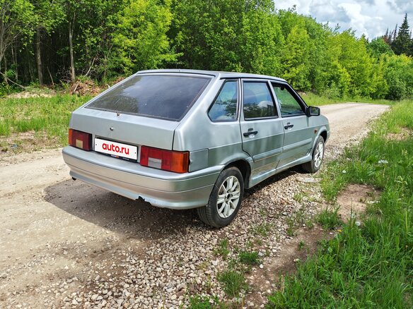 2008 Lada (ВАЗ) 2114, серебристый, 65000 рублей - вид 3