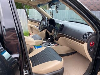 2012 Hyundai Santa Fe II Рестайлинг, чёрный, 1650000 рублей, вид 4