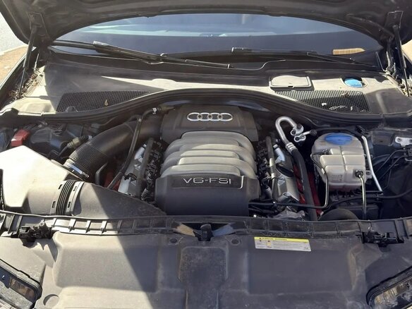 2014 Audi A6 IV (C7), синий, 2300000 рублей - вид 4