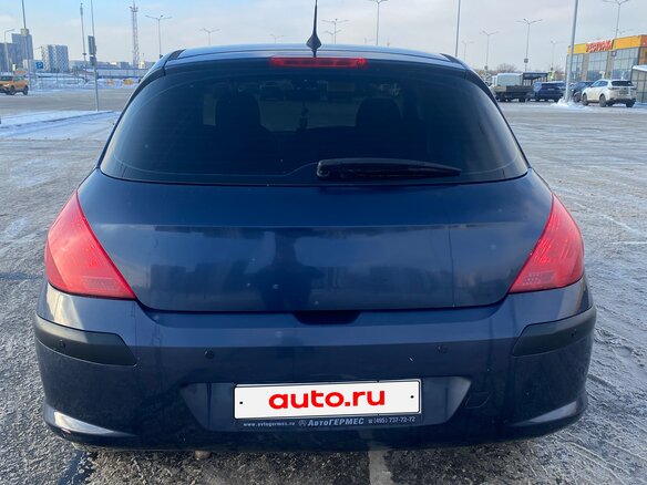2008 Peugeot 308 I, синий, 310000 рублей - вид 3