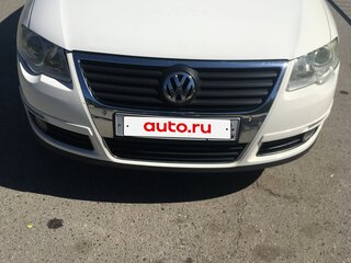 2009 Volkswagen Passat B6, белый, 810000 рублей, вид 1