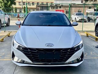 2022 Hyundai Elantra VII (CN7), белый, 1400000 рублей, вид 3