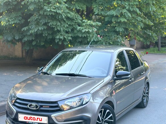 2024 Lada (ВАЗ) Granta Sport I Рестайлинг, коричневый, 1200000 рублей - вид 10