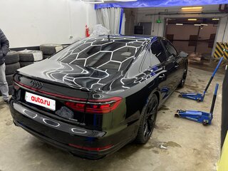 2018 Audi A8 55 TFSI IV (D5), чёрный, 3800000 рублей, вид 5