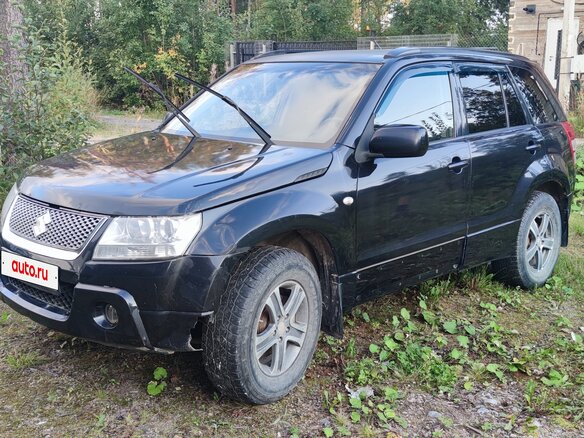2008 Suzuki Grand Vitara II Рестайлинг, чёрный, 449000 рублей