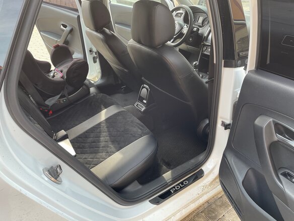 2018 Volkswagen Polo V Рестайлинг, белый, 950000 рублей - вид 14