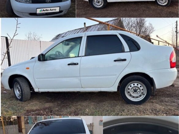 2010 Lada (ВАЗ) Kalina I, белый, 150000 рублей - вид 3