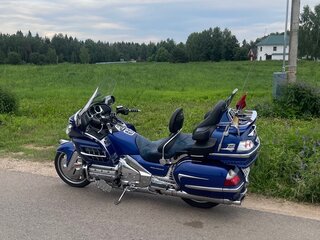 2001 Honda GL 1800 Gold Wing, синий, 720000 рублей, вид 3