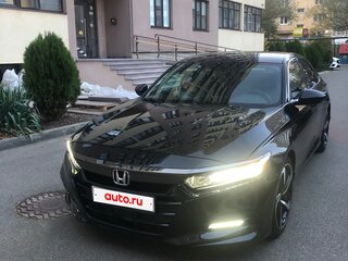 2019 Honda Accord X, чёрный, 1900000 рублей, вид 1