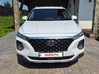 2018 Hyundai Santa Fe IV, белый, 2550000 рублей, вид 2