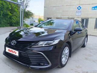 2021 Toyota Camry VIII (XV70) Рестайлинг, чёрный, 2760000 рублей, вид 1