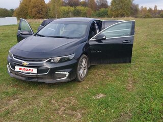 2016 Chevrolet Malibu IX, чёрный, 1450000 рублей, вид 2