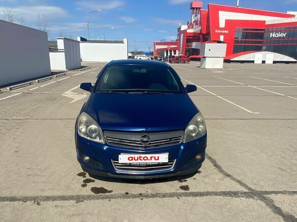 2007 Opel Astra H Рестайлинг, синий, 333000 рублей - вид 5