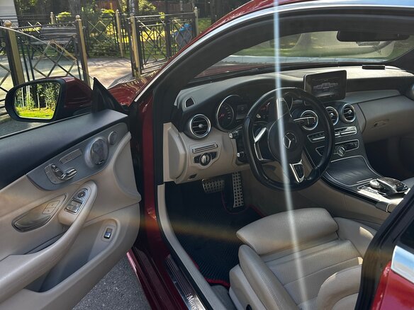 2017 Mercedes-Benz C-Класс 180 IV (W205), красный, 2900000 рублей - вид 6