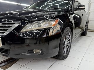 2006 Toyota Camry VI (XV40), чёрный, 800000 рублей, вид 1