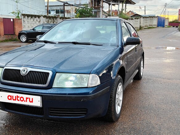 2008 Skoda Octavia I (A4) Рестайлинг, синий, 359000 рублей - вид 1