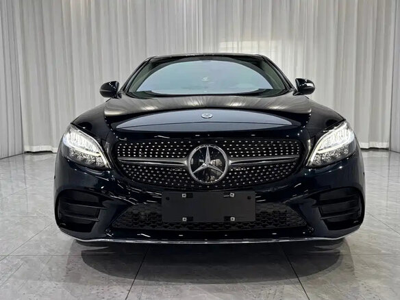 2021 Mercedes-Benz C-Класс 200 L IV (W205) Рестайлинг, чёрный - вид 2