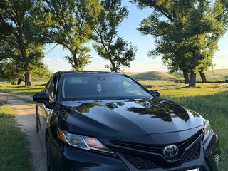 2017 Toyota Camry US Market VIII (XV70), чёрный, 2300000 рублей, вид 1