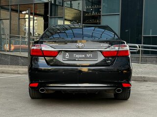 2015 Toyota Camry VII (XV50) Рестайлинг, чёрный, 1475000 рублей, вид 5