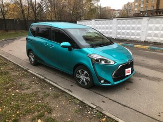 2019 Toyota Sienta II Рестайлинг, голубой, 1799000 рублей, вид 1