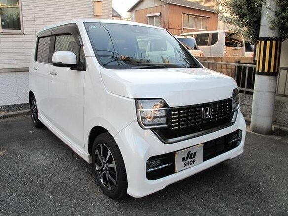 2022 Honda N-WGN II Рестайлинг, белый, 810000 рублей - вид 1