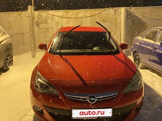 2012 Opel Astra GTC J Рестайлинг, красный, 820000 рублей, вид 3