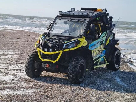 2018 BRP Can-Am Maverick Trail, жёлтый, 2300000 рублей, вид 3