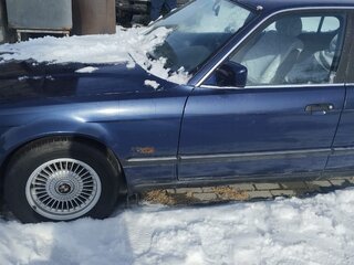 1990 BMW 7 серии 750Li II (E32), синий, 1600000 рублей, вид 2