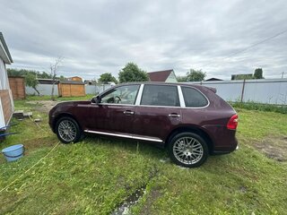 2007 Porsche Cayenne S I Рестайлинг (957), красный, 950000 рублей, вид 4