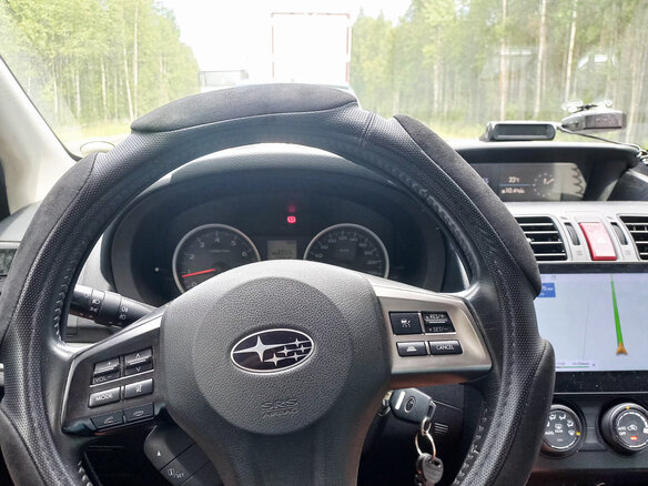 2012 Subaru XV I, чёрный, 1175000 рублей - вид 8