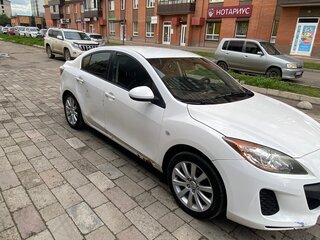 2010 Mazda 3 II (BL), белый, 700000 рублей, вид 4