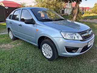 2015 Lada (ВАЗ) Granta I, голубой, 585000 рублей, вид 4