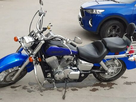 2007 Honda Shadow 750, синий, 640000 рублей, вид 3