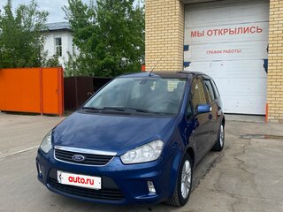 2008 Ford C-MAX I Рестайлинг, синий, 545000 рублей, вид 1
