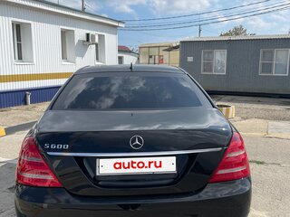 2011 Mercedes-Benz S-Класс Long 600 Guard V (W221) Рестайлинг, чёрный, 5900000 рублей, вид 4