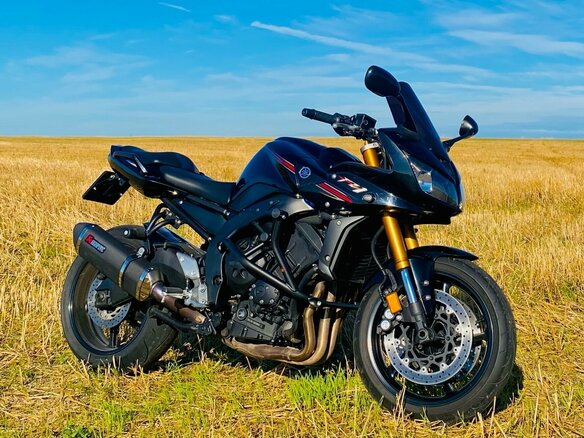 2007 Yamaha FZ1, чёрный - вид 27