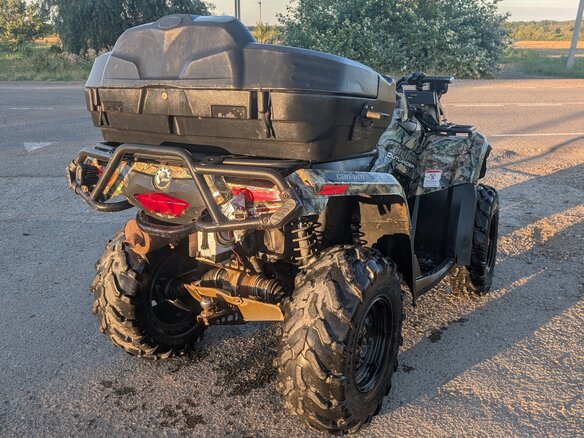2008 BRP Can-Am Outlander Max XT-P 650T, зелёный, 570000 рублей - вид 12