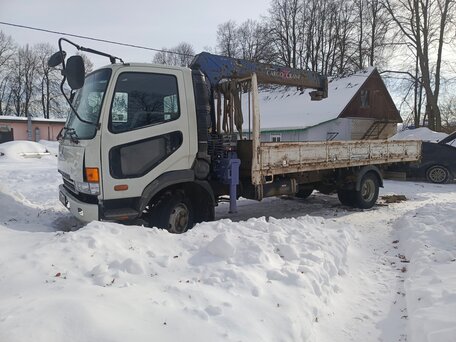 2003 Fuso (Mitsubishi) Fighter, белый, 3700000 рублей, вид 5